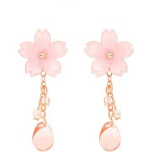 將圖片載入圖庫檢視器 ONNFMH 櫻花夾式耳環