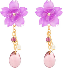 將圖片載入圖庫檢視器 ONNFMH 櫻花夾式耳環