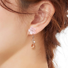 將圖片載入圖庫檢視器 ONNFMH 櫻花夾式耳環