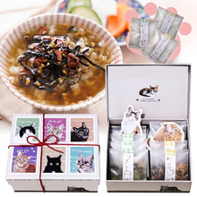 將圖片載入圖庫檢視器 TARUNOAJI 愛貓人士贈禮 紀州南高梅茶泡飯(焙茶/煎茶)