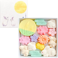 將圖片載入圖庫檢視器 Balanced FOOD 兔子賞月和三盆和菓子