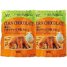 將圖片載入圖庫檢視器 北海道限定 HORI夕張哈密瓜口味玉米巧克力