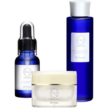 將圖片載入圖庫檢視器 NANOA EGF 神經醯胺/老化護理/幹細胞/無添加 化妝水+美容液+保濕霜 日本製