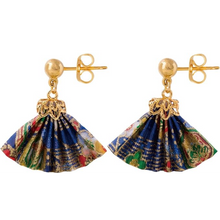 將圖片載入圖庫檢視器 日本職人製作 摺紙耳飾 和紙