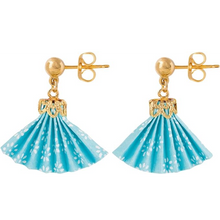 將圖片載入圖庫檢視器 日本職人製作 摺紙耳飾 和紙