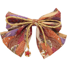 將圖片載入圖庫檢視器 和風髮飾 緞帶 附鈴鐺