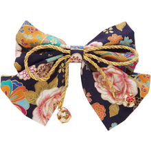 將圖片載入圖庫檢視器 和風髮飾 緞帶 附鈴鐺