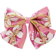 將圖片載入圖庫檢視器 和風髮飾 緞帶 附鈴鐺