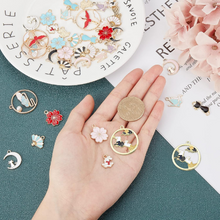 將圖片載入圖庫檢視器 SUNNYCLUE-和風の恋 耳飾項鍊 42個21種