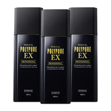 將圖片載入圖庫檢視器 PolyPure EX 生髮劑 促進生髮 防止頭髮稀疏 男性女性用 120ml 3瓶組