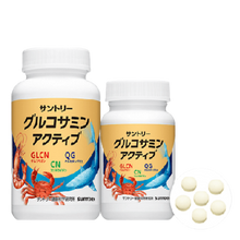 將圖片載入圖庫檢視器 Suntory 固力伸【葡萄糖胺+鯊魚軟骨】180粒/360粒