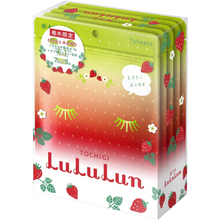 將圖片載入圖庫檢視器 LuLuLun 栃木限定面膜(栃乙女草莓香氣) 7片×5包