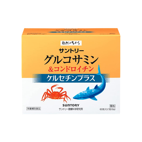 Suntory 三得利 固力伸 葡萄糖胺 軟骨素 隨身包(細顆粒) 60包/盒