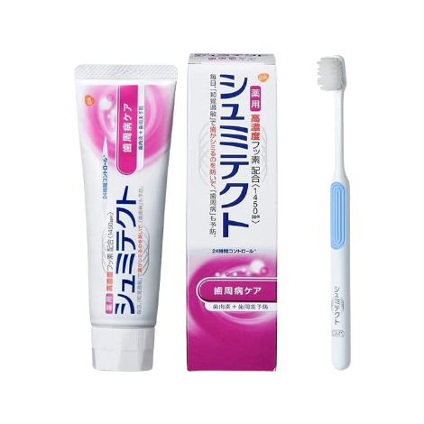Schmitect 牙周病護理敏感牙膏 [附贈專利牙刷x1](期間限定)