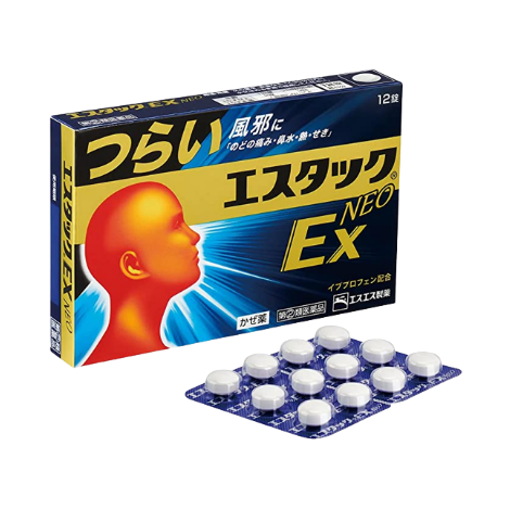 SS製藥 白兔牌  強效感冒藥 Estac EXNEO(12錠/24錠)