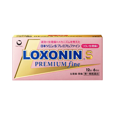 第一三共 Loxonin S Premium Fine 速效生理止痛錠 (12錠/24錠)