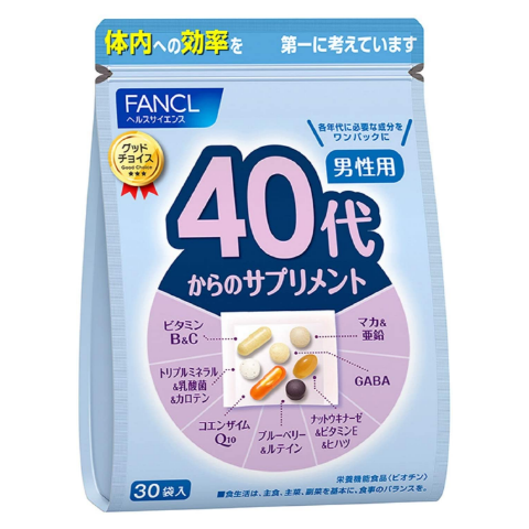FANCL 芳珂 綜合維生素  40歲男性專用 30包