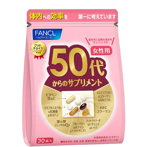 FANCL 芳珂 綜合維生素 50歲女性專用 30包