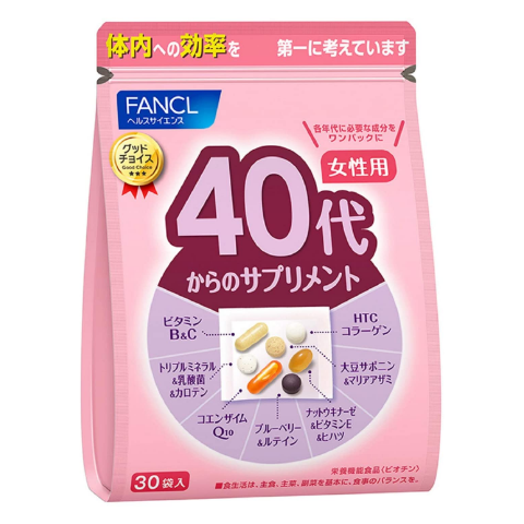 FANCL 芳珂 綜合維生素  40歳女性專用 30包