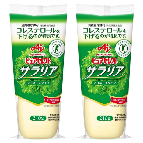 AJINOMOTO味之素 Pure Select Salaria 美乃滋 210ｇ【特定保健用食品】×2入