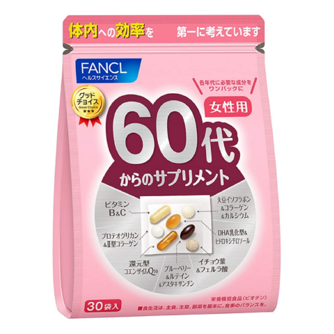 FANCL 芳珂 綜合維生素  60歳女性專用 30包