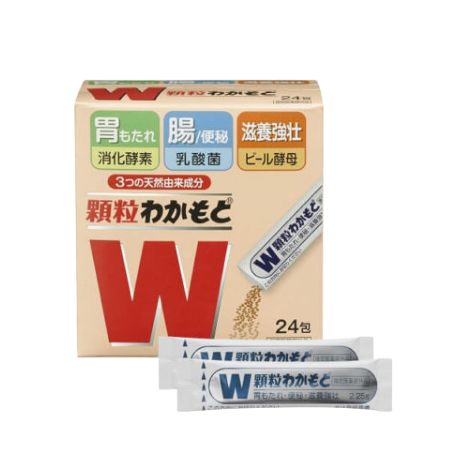 Wakamoto 若元錠 隨身包(顆粒) 24包