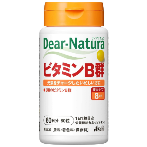 Asahi 朝日 Dear Natura 維生素B群 60粒