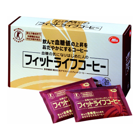 東京自然堂Mill Fit life食物繊維健康咖啡包(30包/60包)【日本消費廳認可・特定保健用食品】