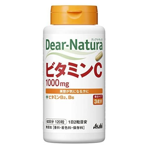 Asahi 朝日 Dear Natura 維生素C 120粒