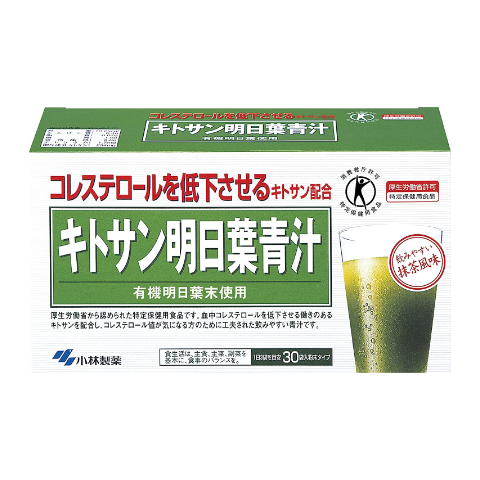 小林製藥 膳食補充劑殼聚醣明日葉青汁 30袋 【特定保健用食品】