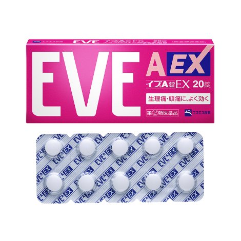 EVE A EX 頭痛藥