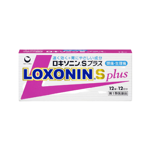 LOXONIN S plus 護胃止痛藥 12錠