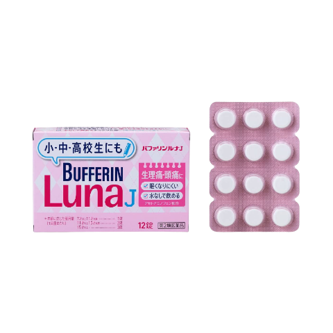 BUFFERIN LUNA J 生理痛藥頭痛 EX 12錠