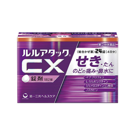 第一三共 Lulu Attack CX 露露綜合感冒藥 24錠