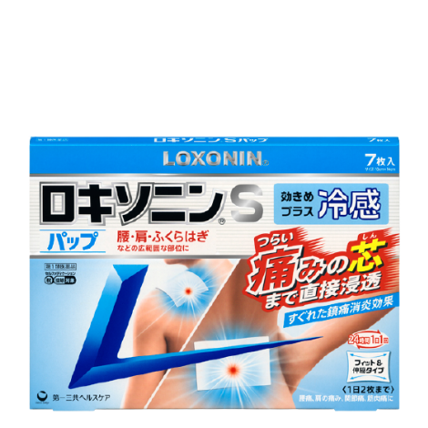 Loxonin S 冷感濕貼布 7片