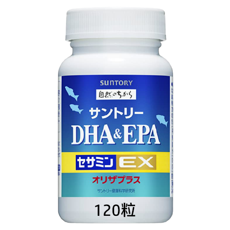 Suntory 魚油 DHA＆EPA+芝麻明E 120粒/240粒