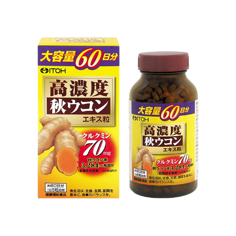 井藤漢方製藥 高濃度秋薑黃 300粒(60天份)