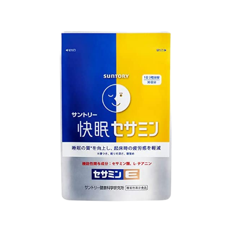 Suntory  三得利 芝麻素E 好眠錠  90錠